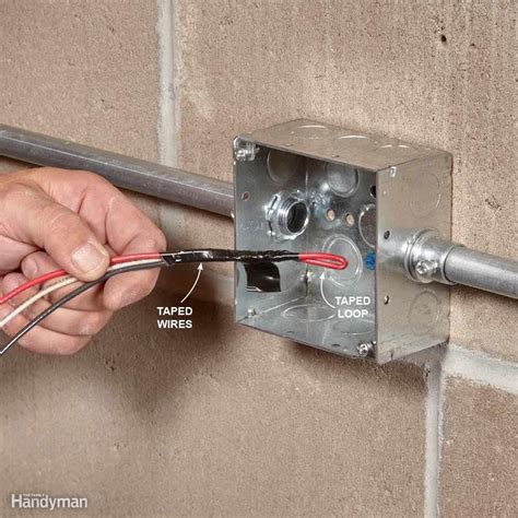 can i install conduit through stud into electrical outlet box|electrical boxes for drywall.